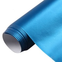 1.52m Size Car Decoration Sticker Chrome Matt Vinyl Film