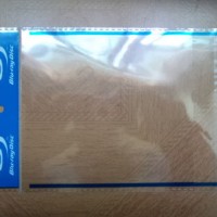 Transparent OPP Bag/OPP Self Adhesive Bag/Clear Plastic Bag with Double Blue Ray Logo