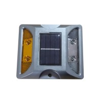 Durable Reflectors Aluminium LED Flashing Solar Cat Eye Road Stud