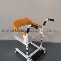 Patient Care Transfer Chair Moving Machine with Commode