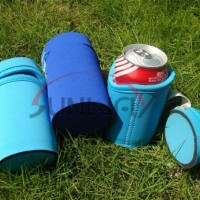 Wholesale Neoprene Beer Beverage Stubby Can Stubbie Koozie with Cap (BC0038)