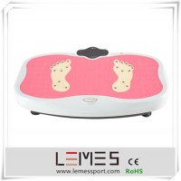 Pink Fitness Equipment Machine Music Vibration Plate