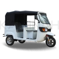 AC3000W Electric Tricycle for Passanger Three Wheel Electric Trike Tuk Tuk Bajaj Rickshaw Tvs 3 Whee