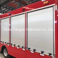 Fire Vehicles Aluminum Rolling Shutter Cargo Truck Blind Door Slide Type