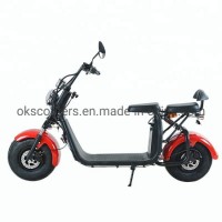 2000W 60V Two Batteries Electric Scooter City Coco