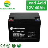 Yangtze Popular 12V 40ah 44ah VRLA Battery Price Battery