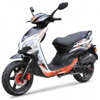 12inch Wheel Sport Style 125cc 150cc Gas Scooter