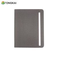 Leather Portfolio Folder with Zipper