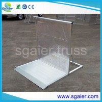 Aluminium Crowd Control Barriers Metal Stage Crowd Control Barriers Fence Road Safety