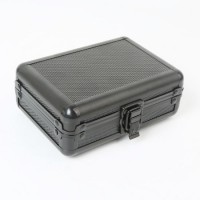 Cheap Handheld Stackable Heavy-Duty Compact Black Aluminum Case