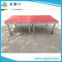 Aluminum Portable Stage Red Carpet Stage Platform with Different Height