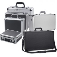 Customized Size Aluminium Carry Case Tool Suitcase Small Hard Aluminum Equipment Tool Case with Foam