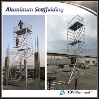 Adjustable Aluminum Mobile Scaffold Tower with Stair for Sale