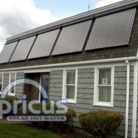 Pitched Roof Solar Collector Installation