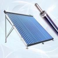 Pressurized Heat Pipe Evacuated Tube Solar Collector with Heat Pipe Condensor Diameter 24mm