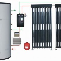 Split High Pressure Solar Hot Water System