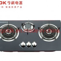 Built-in Hob Three Burner Stove Glass Panel