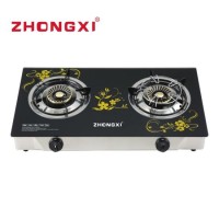 New Design Tempered Glass 2 Burner Gas Stove (JZ-SE01)