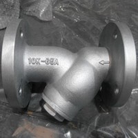 JIS 10k Cast Iron Double Flange Y Strainer