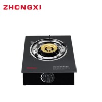 Low Price Single Burner Glass Top Gas Stove (JZ-0925-1)