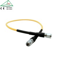 Ld-PTFE Silver Plated Copper Wire DC-40GHz RF Microwave Testing Cable Assembly