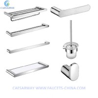 Round Shape Solid SUS 304 Bathroom Decoration Fittings Bathroom Accessories