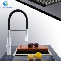 New Arrival Single Handle Deck Mounted Pull out Kitchen Sink Faucet