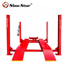 Customizable Voltage Hydraulic Jack Included Wheel Alignment 4 Post Car Lift图1