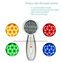 Home Use Portable Yellow Green Red Blue Acne Treatment Whiten Oil Water Balance Skin Rejuvenation LE