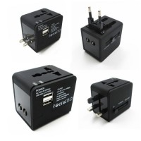 New Arrive International Universal Travel Adapter with 2 USB Charger