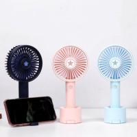 4in1 LED Light Aroma Table Holder Handy Rechargeable Mini Fan