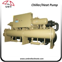 HVAC Water Cooled Screw Water Chiller Heat Pump