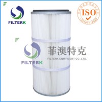 Washable Pleated Polyester Dust Collector Cartridge Air Filter