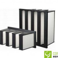 Plastic Frame H13 V-Bank HEPA Air Filter