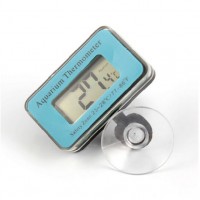 Aquarium Digital Thermometer 100% Waterproof with Sucker 0-50 C