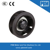 Pbm 175mm AC 220~ 230 VAC External Rotor Motor Centrifugal Fan with Plastic Wheel