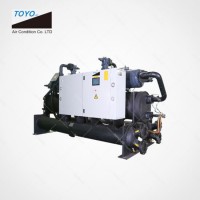 Industrial Water Cooled Screw Water Chiller for Chemical Cultivation with Cooling and Heating