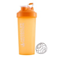 600ml Colorful Gym Sports Plastic Shaker Bottle