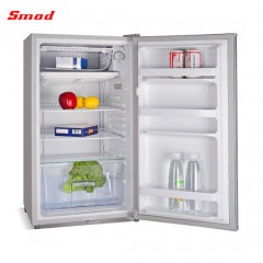 90L New Design Ce Certificate High Quality Mini Bar Mini Fridge with Silver Color图1