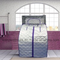 Full Body Use Portable Steam Sauna with Optional Headcover as Personal Care Wet Bath Beauty Equipmen