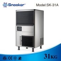 304 Stainless Air Cooling Commercial Sk-31A Ice Machine