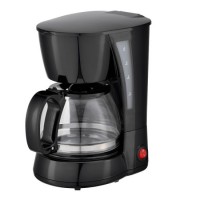 6 Cup Drip Coffee Maker with Glass Carafe