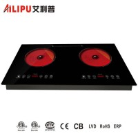 Kitchen Appliance Built In Energy Saving Double Burner Infrared Cooker/Induction Cooekr