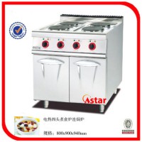 Electric Range Stove with 4 Burners Floor Stove with Cabinet Price