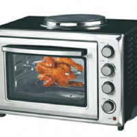 Toaster Oven with Convention Function and Non-Stick Coating