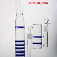 Cheap Glass Water Pipes Good Function Glass DAB Rigs Several Layer Blue Honeycomb Good Filter with R