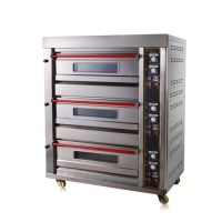 3 Deck 6 Trays Electric Bakery Bread Baking Oven Machine (DKL-60)