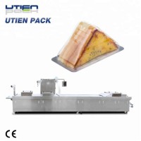 Utien Automatic Thermoforming Packaging Machine with Modified Atmosphere Packaging for Sandwich