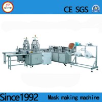 High Output Automatic Disposable Medical Flat Face Mask Making Machine