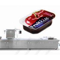 Automatic Thermoforming Vacuum Packaging Machine for Jam (DZL)